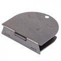 Rounded Half Mortise Lock W Skeleton Key For Left Hand Cabinet Doors Ua-033-ll