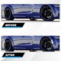Kuafu Led Side Marker Light Compatible With 2015-2022 Dodge Charger Clear Lens 4pcs Front Rear White Lights Replacement For