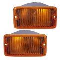 Front Turn Signal Light Pair For Jeep Tj Wrangler 1997 1998 1999 2000 Amber Lens And Housing Driver Passenger Side Ch2520131 