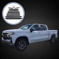 Red Hound Auto Door Entry Guard Scratch Shield For Chevrolet Silverado Gmc Sierra 2019-2023 1500 Crew Cab And 2020-2023 2500hd