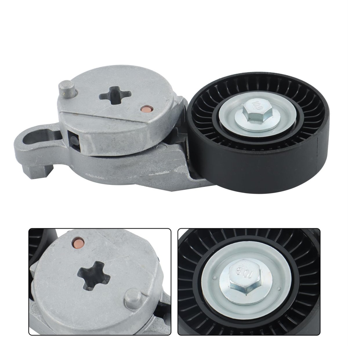 Belt Tensioner Pulley Set For Camry Base Le Se Xle 2010 2011 2 5l Replacement Part 16601-0v010 16620-0v010 16620-36030