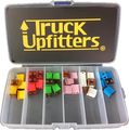 Truck Upfitters 30 Pc Automotive Low Profile Jcase Box Shaped Fuse Kit For Ford Chevy Gm Nissan And Toyota Pickup Trucks Cars 