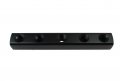 3052 Low Profile Manifold 1 4 In Fpt Supply Port And Five Output Ports Anodized Aluminum Pneumatic Power Distributor 