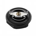 X Autohaux Black Aluminum Alloy Car Gas Engine Oil Filler Cap Plug Cover Replacement For Mitsubishi Outlander Lancer Montero