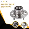 Ocpty 2pc New 512034 Rear Wheel Bearing And Hub Assembly 4-lug W O Abs For Acura Integra 1994-1997 Honda Civic 1992-2000 Del
