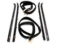 Fairchild Automotive Kg2033 Glass Run Channel Kit Inner Outer Belt Weatherstrip Complete Driver Side Passenger 