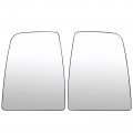 Aintier Driver Side Mirror Glass Compatible With For Ford Transit 150 250 350 From 2015 To Onward Upper Exterior