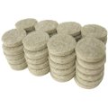 Shepherd Hardware 9972 1-inch Heavy Duty Self-adhesive Felt Furniture Pads 48-count Beige 