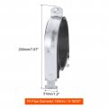 Uxcell Rubber Cushion Strut Clamp 4pcs 5-15 32 Cushioned Rigid Steel Pipe For Mounting Pex Tubing To Channels