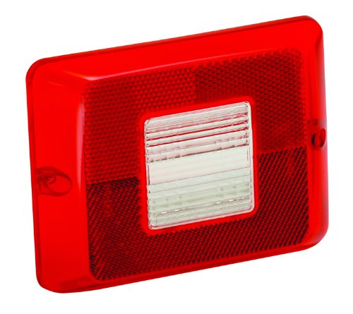 Bargman Taillight Lens 84- 86 Vertical With Backup 34-84-711