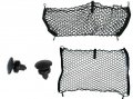 Eaccessories Trunk Organizer Cargo Net For Jeep Compass 2007-2023 A Floor Style Suv Premium Mesh Elastic Car Vehicle Carrier 