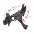 Httmt Mt311-043- Black Upper Stay Cowl Bracket Fairing Compatible With 2012-2017 R1200gs