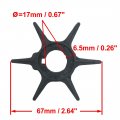 Uxcell Boat Outboard Water Pump Impeller For Suzuki 35 40 50hp