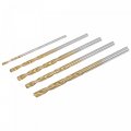 100 Pcs Mini Drill Bit Set High Speed Steel Straight Shank Twist Titanium Coating Tool 1mm-3mm Drilling Dia 