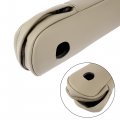 X Autohaux Pair Microfiber Leather Car Front Seat Armrest Cover Replacement Beige For Honda Crv 2007-2009