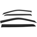 Side Window Deflectors For 2009 2018 Dodge Ram 1500 Crew Cab In Channel Rain Guards And Visors 4 Piece Set Smoked Tint 