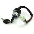 Tc-motor 6 Wire Pin On Lock Off Ignition Key Switch 2 Keys For Kazuma 50cc 70cc 90cc 110cc 125cc Atv Quad 4 Wheeler