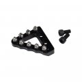 Rear Foot Brake Pedal Step Tip Plate For Beta Rr Rrs 200 250 300 390 430 450 480 500 Xtrainer Rr350-black 