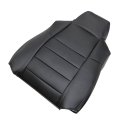 Front Driver Side Back Replacement Seat Cover Microfiber Leather Black Ford F250 F350 F450 F550 2002 2007 Custom Fit For Lariat