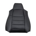 Front Driver Side Back Replacement Seat Cover Microfiber Leather Black Ford F250 F350 F450 F550 2002 2007 Custom Fit For Lariat 