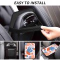 Itinspace Donkey And Elephant Console Cover Universal Fit For Suvs Protect Personalize Your Center Size 12 X 8 Stylish Design