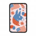 Itinspace Donkey And Elephant Console Cover Universal Fit For Suvs Protect Personalize Your Center Size 12 X 8 Stylish Design