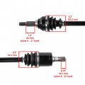 Caltric Front Left And Right Axles Compatible With John Deere Gator Xuv 825i 4x4 Gas Pc9958