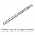 Uxcell Solid Carbide Drill Bits 3 3mm C2 K20 Tungsten Jobber Straight Shank Drilling Tool For Stainless Steel Aluminum Iron