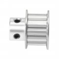 Uxcell Aluminum 12 Teeth 5mm Bore 5 08mm Timing Belt Pulley For 10mm