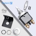 Mayspare Battery Disconnect Switch With Locking Plate 500a Kill 12v-36v Doctor Polarity Negative For Cars Rv Boat-fixed Handle