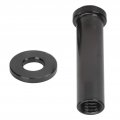 Road Bike C Clamp Fixed Nuts 30mm Alloy Antirust Brake Calipers For Bicycle Systems Black 