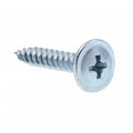 Prime-line Lath Screws Modified Truss Head Phillips Drive 8 X 1 In Zinc Plated Steel 100 Pack 