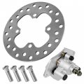 Caltric Brake Caliper Right Front With Disc And Studs Compatible Honda Rincon Trx650f 2003-2015