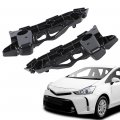 G-plus Front Left Right Side 1pair Bumper Brackets Compatible With Toyota Prius V 2012-2018 To1042118 To1043118 5211647030