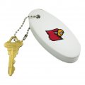 Graphics More University Of Louisville Secondary Logo Floating Keychain Oval Foam Fishing Boat Buoy Key Float