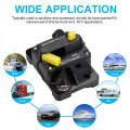 30 Amp Audio Circuit Breaker 12v-48v Dc Fuse Holder 30-300a Switch Inline With Reset Button For Automotive Marine Boat System