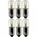 Ocs Parts Ba9s Base Multipurpose Dimmable Light Bulbs T-3 25 Bulb Shape For Pinball And Arcade Machines License Plate Lights 