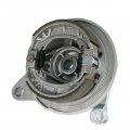 Jmchstore Rear Drum Brake Cover Shoe Kit W Chain Tensioner For Coleman Ct200u Bt200x Ct200uex 196cc Hisun 200-3 200-7 Axis M200