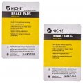 Niche Brake Pad Set For Suzuki Bandit 1200 Rf900r 69102-05810 69100-20810 59300-17811 Front Rear Organic