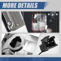 Auto Dynasty 8pcs Square Box Style Led Drl Composite Headlights Assembly And Bumper Lamps Compatible With Gmc C K Series Yukon