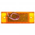 Ocpty 21led Side Marker Light 8pcs Amber Trailer Lamp Stop Turn Tail Fit For Boats Van Truck Pickups 12v Waterproof Signal