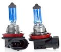 Mtec Cosmos Blue H11 Headlight Bulbs 