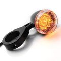 4x 6mm Motorcycle Accessories Black Racing 18 Led Turn Signal Light Indicator Lens Blinker Universal For Suzuki Honda Kawasaki