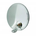 Fortpro 8 1 2 Convex Mirror Stainless Steel With Offset Stud Mount F245670 