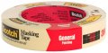2 Pack 3m 2050-24a 1 X 60-yd Scotch Masking Tape For General Painting 