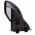 Black Left Side Mirror Fit For 2002 Chevy Avalanche 2500 Smooth Glass Heating Manual Folding