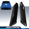 Rear Outside D Pillar Finish Molding Trims Left Right For Land Rover Range L405 2013-2021 Lr102624 Lr102625 Glossy Black