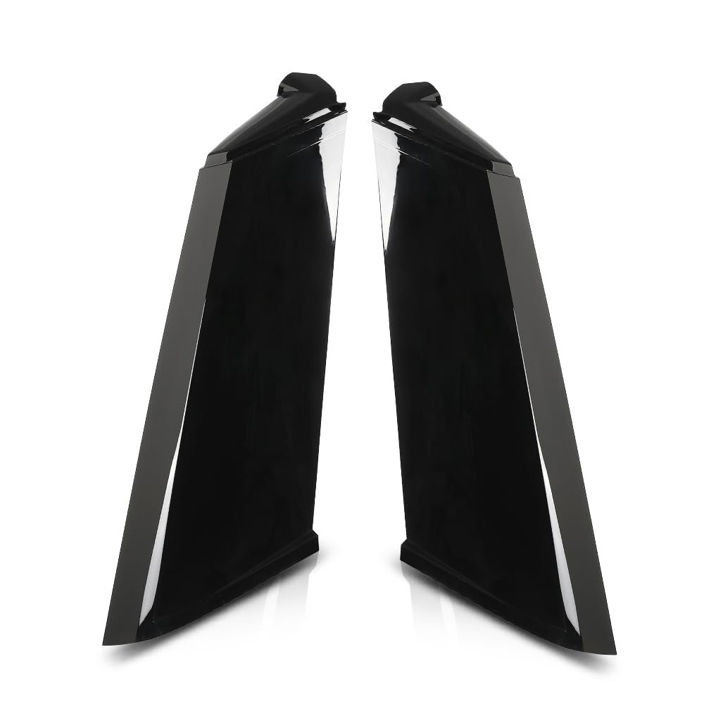 Rear Outside D Pillar Finish Molding Trims Left Right For Land Rover Range L405 2013-2021 Lr102624 Lr102625 Glossy Black