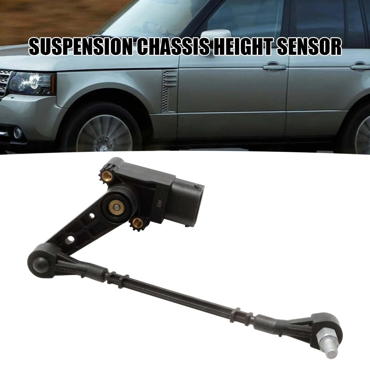 Front Left Ride Height Level Sensor For Land Rover Range L322 2003 To 2012 Driver Side Replace Rqh500431 Lr020626