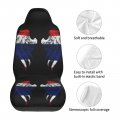 Wings Thailand Flag Front Car Seat Cover For Men Women 2 Pcs Automotives Vehicle Cover Cars Suv Pick-up Truck